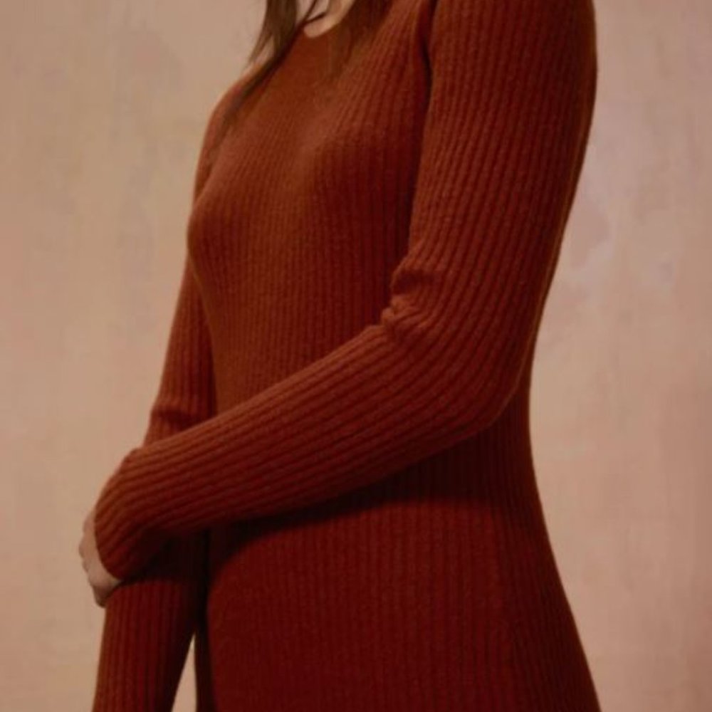 Aritzia Le Fou Wilfred Red Maxi Dress - Picture 3 of 6